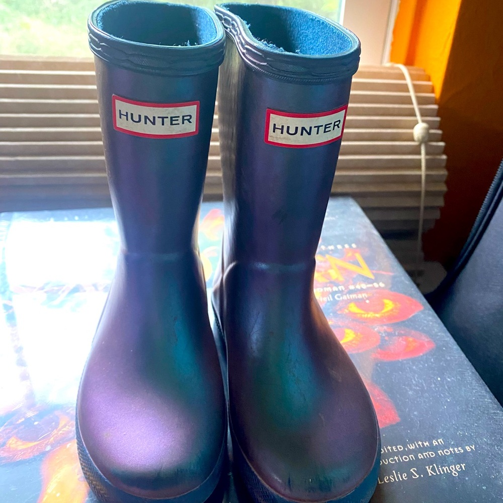 Hunter rain boots